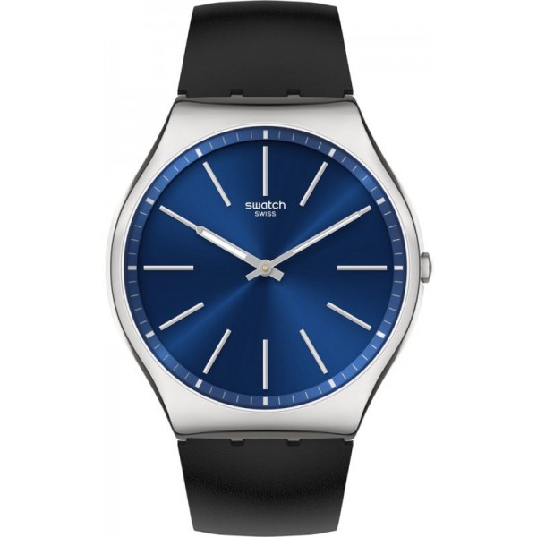 Buy Swatch Mens Watch Skin Irony Formal Blue 42 SS07S125