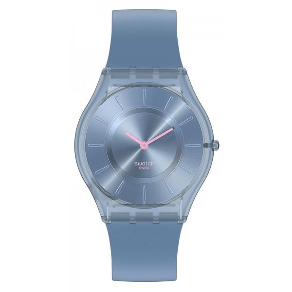 Swatch Damenuhr Skin Classic Denim Blue SS08N100 kaufen