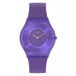 Buy Swatch Ladies Watch Skin Classic Purple Time SS08V103