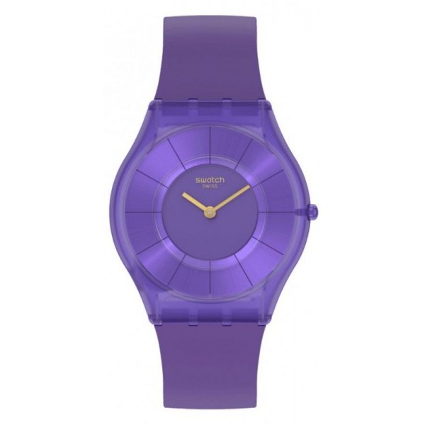 Buy Swatch Ladies Watch Skin Classic Purple Time SS08V103