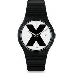 Kaufen Sie Swatch Unisexuhr New Gent XX-Rated Black SUOB402