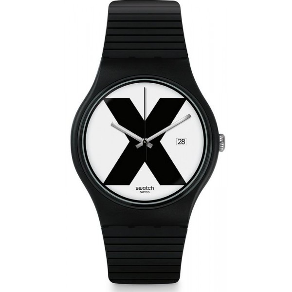 Kaufen Sie Swatch Unisexuhr New Gent XX-Rated Black SUOB402