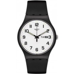 Kaufen Sie Swatch Unisexuhr New Gent Twice Again SUOB705