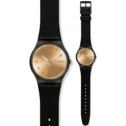 Swatch Unisexuhr New Gent Golden Friend SUOB716