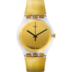 Kaufen Sie Swatch Unisexuhr New Gent Goldenall SUOK120