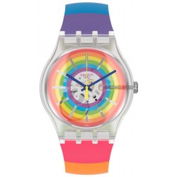 Orologio Unisex Swatch New Gent #Opensummer SUOK148