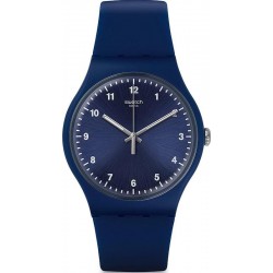 Kaufen Sie Swatch Unisexuhr New Gent Mono Blue SUON116