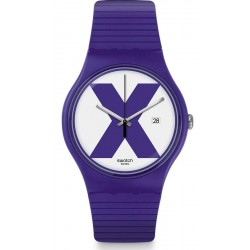 Kaufen Sie Swatch Unisexuhr New Gent XX-Rated Purple SUOV401