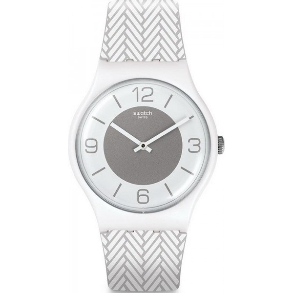 Buy Swatch Unisex Watch New Gent White Glove SUOW131