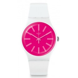Kaufen Sie Swatch Unisexuhr New Gent Strawbeon SUOW162
