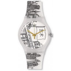 Swatch Unisexuhr New Gent Art Peace Hotel SUOZ197 kaufen
