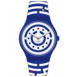 Swatch Club Unisexuhr New Gent Follow The Dots SUOZ279
