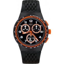 Men's Swatch Watch Chrono Plastic Nerolino SUSB408 Chronograph