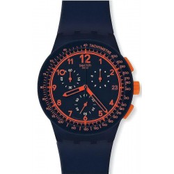 Kaufen Sie Swatch Unisexuhr Chrono Plastic Rebirth Blue SUSN401 Chronograph