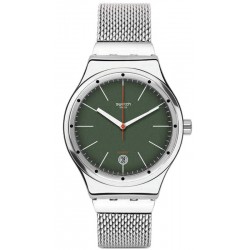 Купить Swatch Унисекс Часы Irony Sistem51 Sistem Kaki YIS407G Автоматический