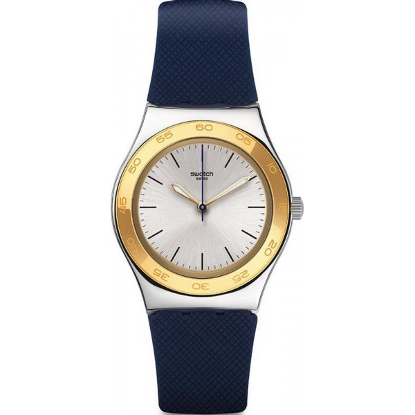 Buy Swatch Ladies Watch Irony Medium Blue Push YLS191