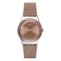 Buy Swatch Ladies Watch Irony Medium Rose Sparkle YLS220