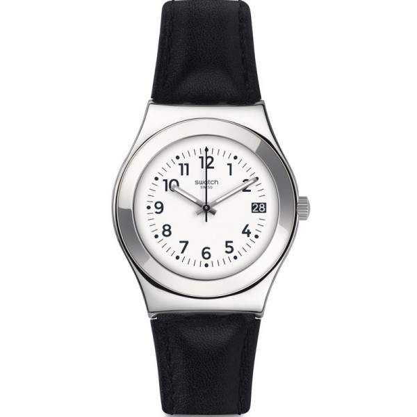 Buy Swatch Ladies Watch Irony Medium Licorice YLS453