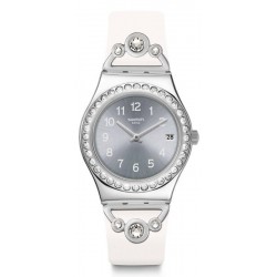 Buy Swatch Ladies Watch Irony Medium Pretty In White YLS463