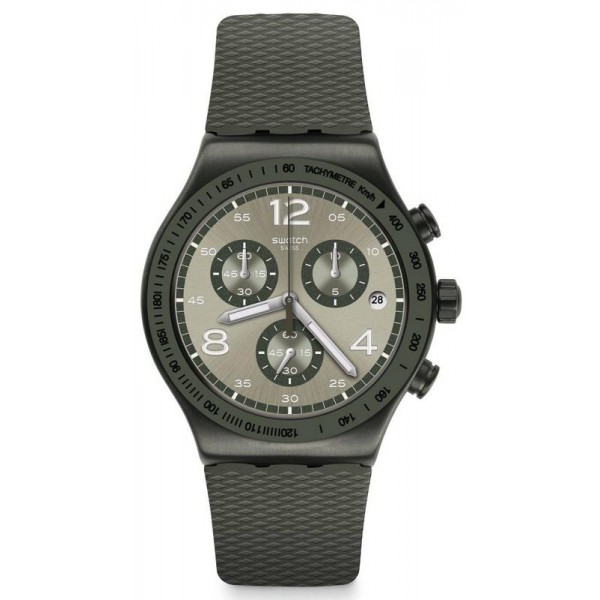 Купить Swatch Мужские Часы Irony Chrono Turf Wrist YVM404 Хронограф
