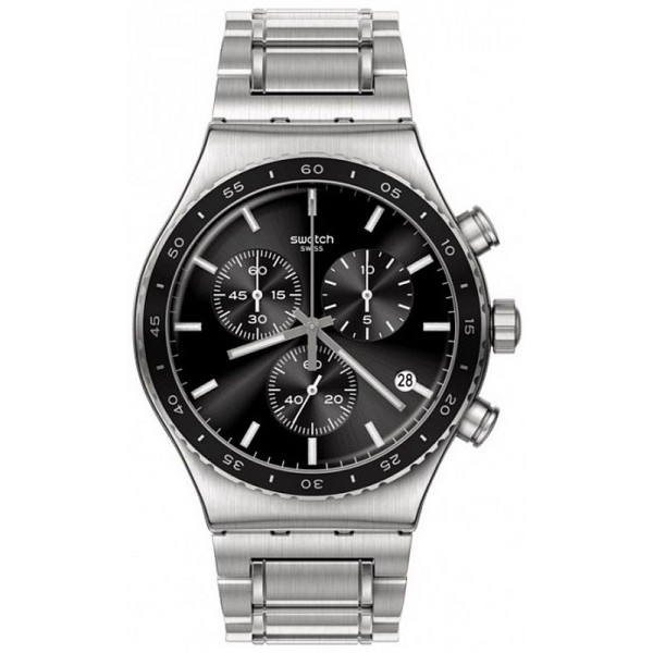 Купить Swatch Мужские Часы Irony Chrono Carbonium Dream YVS495G Хронограф