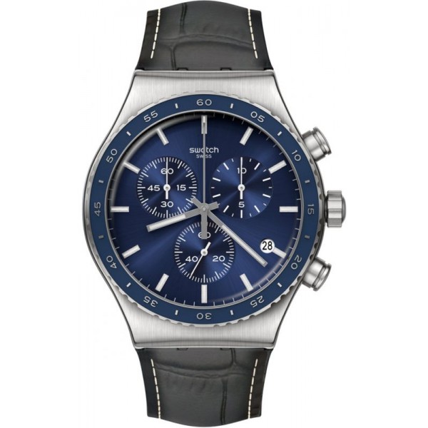 Acquistare Orologio Uomo Swatch Irony Chrono Cobalt Lagoon YVS496 Cronografo