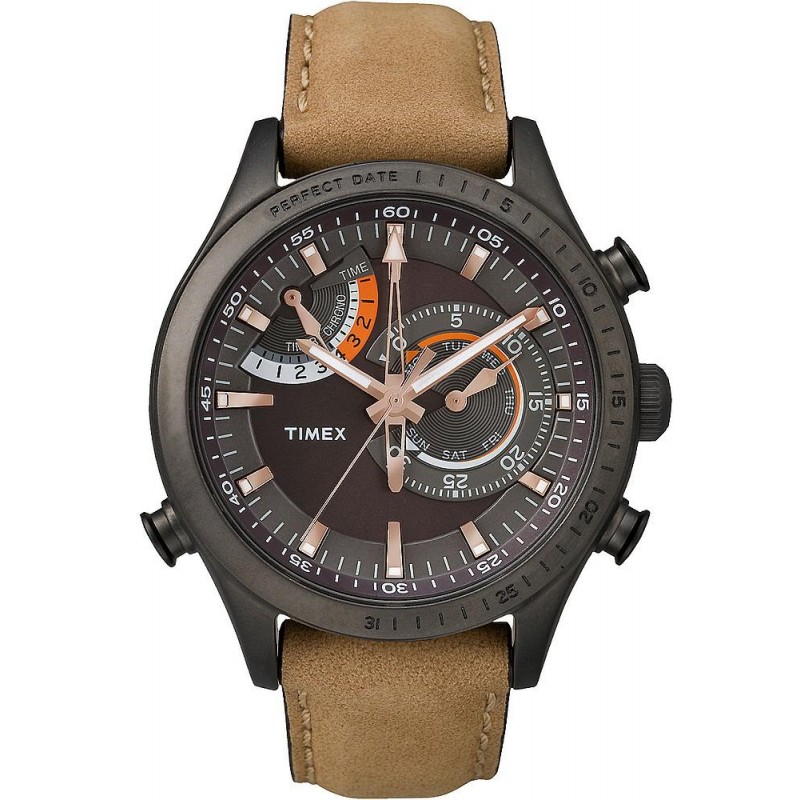 Men's Timex Watch Intelligent Quartz Chrono Timer TW2P72500 - Crivelli  Shopping